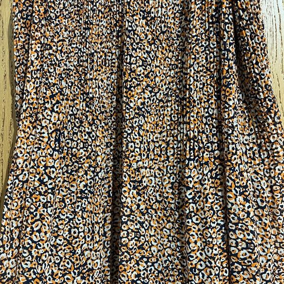 Naked Zebra Women’s Multi Textured in Abstract Print Flowy Tank Top Sz-S - Picture 3 of 5